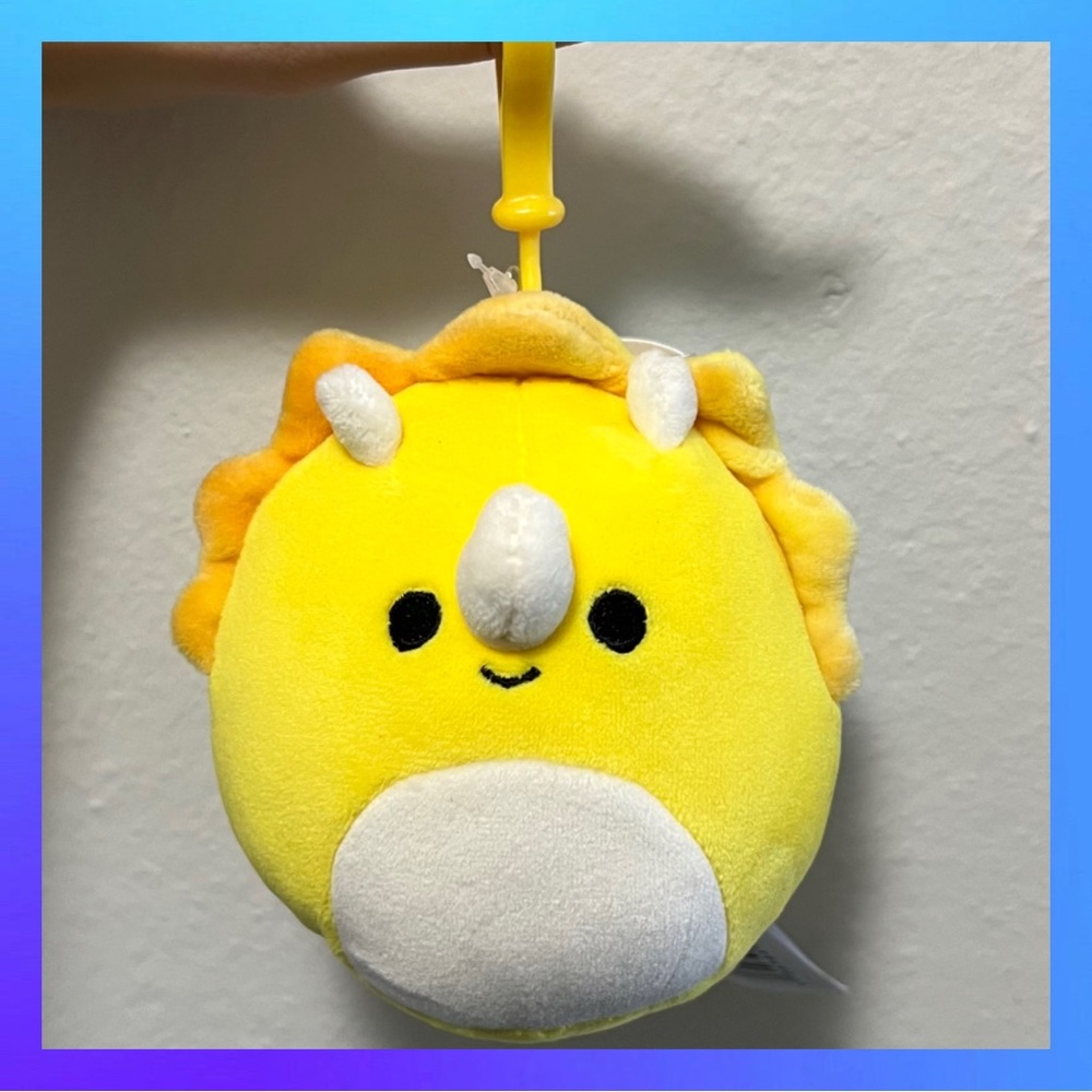 NWT Dinosaur Clip Squishmallow
